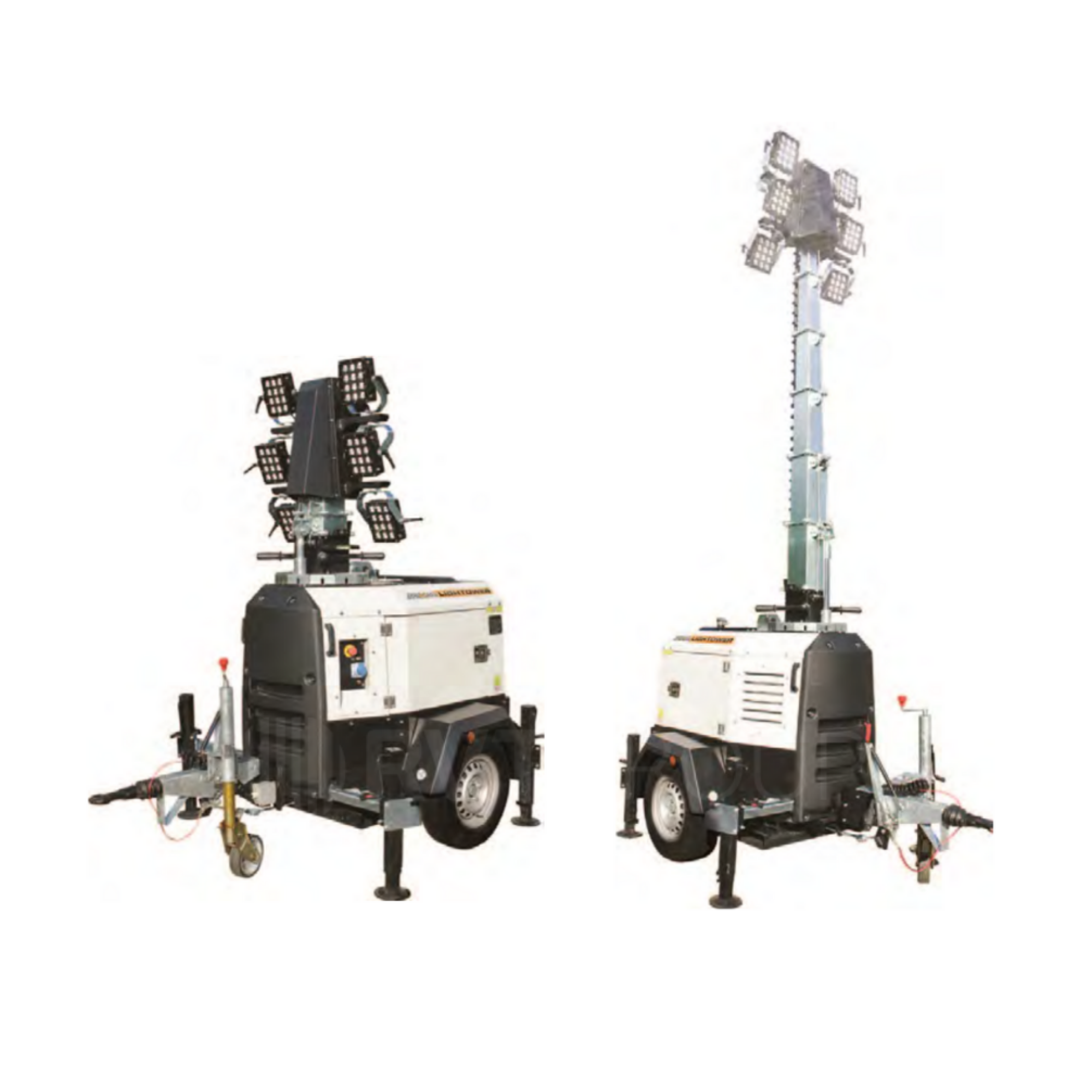 LED lighting tower